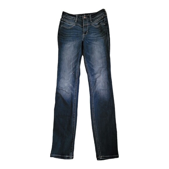 HOLLISTER Size 1L  High-Rise Crop Super Skinny Jeans - Picture 1 of 5